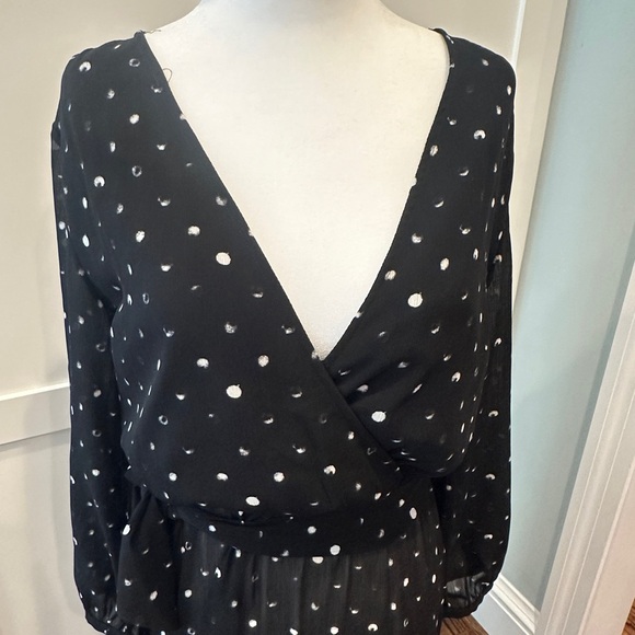 Pont Sur fabulous wrap dress with fun polka dot print - Picture 7 of 8